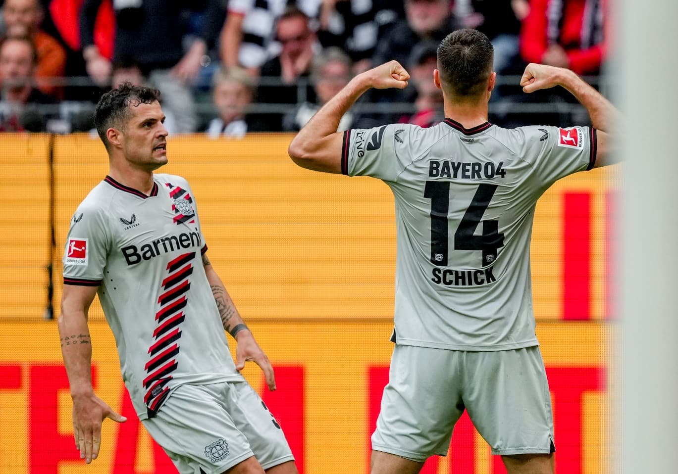 Bundesliga: Frankfurti sikerével beállította a Benfica csúcsát a bajnok Leverkusen