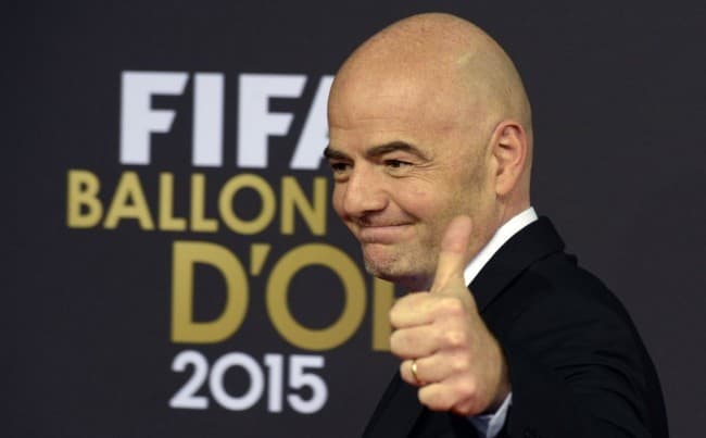 A FIFA-elnök gratulált a szlovákok ellen gólt szerző osztrák játékosnak