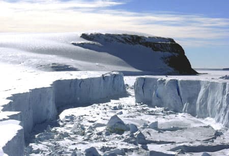 Az antarktiszi anyakőzet emelkedése lassíthatja a globális tengerszint emelkedését