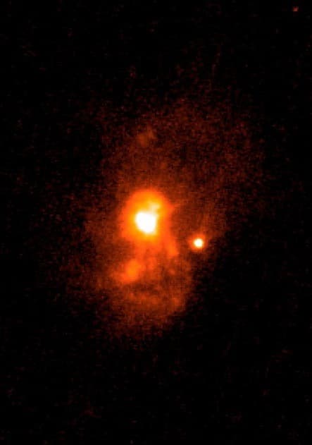 Sötét anyag nélküli távoli galaxist észleltek