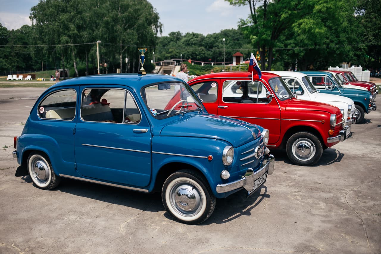 Így zajlott a Fiat 600 rajongói találkozó Nagymegyeren