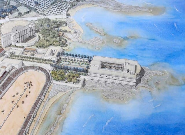 Megtalálták Heródes egykori kikötővárosának kapuját