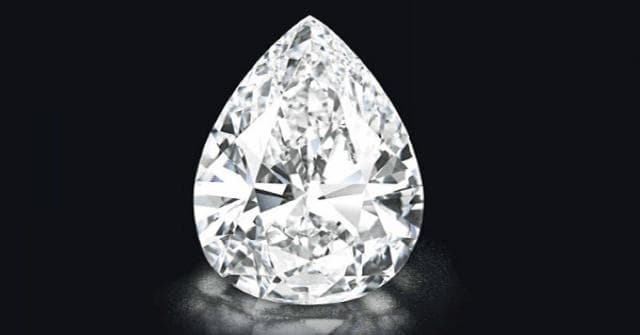Ritka, 50 karátos fehér gyémánt kelt el 6,5 millió svájci frankért