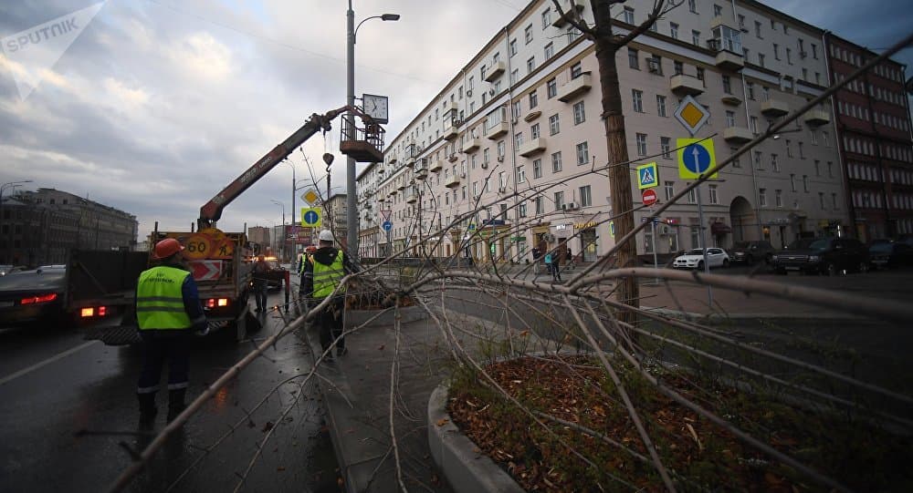 Hatalmas vihar csapott le az orosz fővárosra és környékére