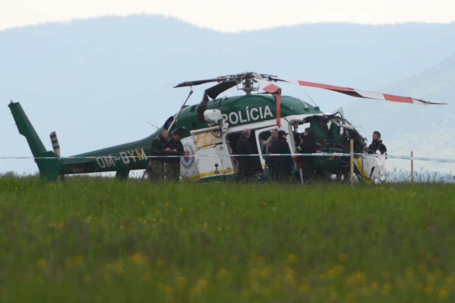 BRUTÁLIS: Lezuhant egy rendőrségi helikopter Eperjes közelében - két tűzoltó meghalt!