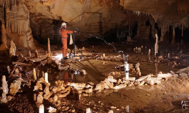 Rejtélyes építményeket alkottak a neandervölgyiek