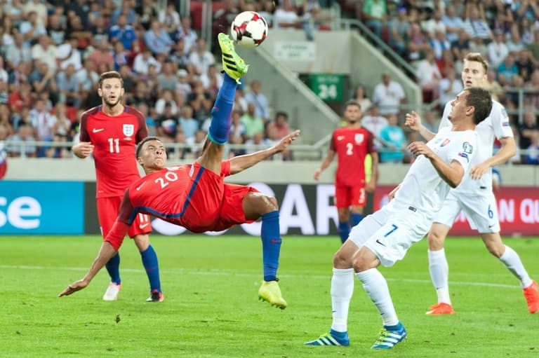 Vb-selejtező: 95. percben szerzett góllal győztek az angolok a szlovákok ellen