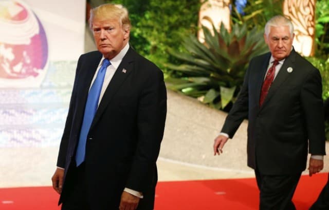 Donald Trump menesztette külügyminiszterét