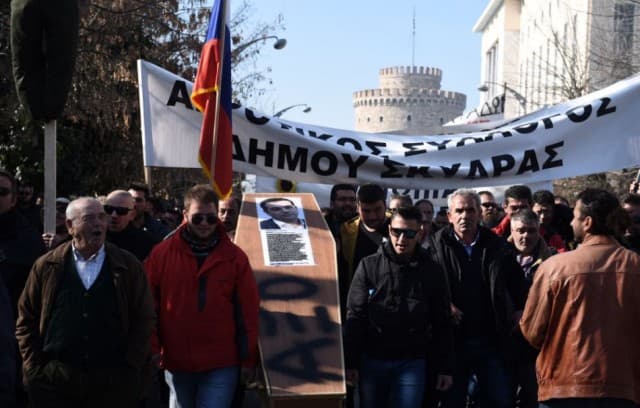 Huszonnégy órás sztrájk kezdődik Görögországban