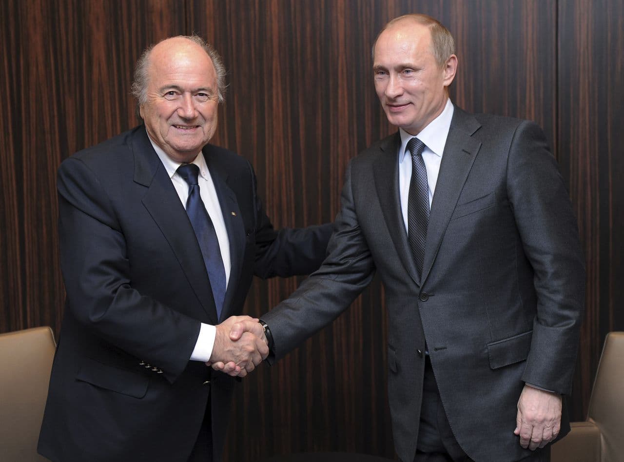 Vb-2018 - Eltiltották a focitól, de Putyin meghívását nem tudta visszautasítani Blatter