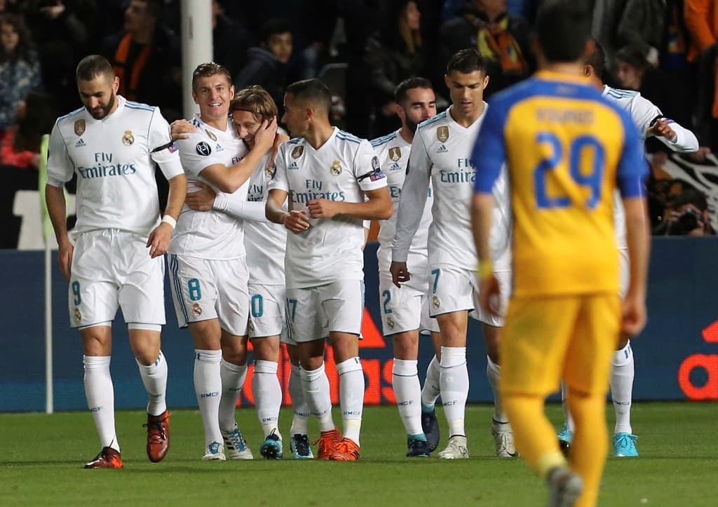 Bajnokok Ligája: Gólzáporral jutott tovább a Real Madrid – FOTÓK