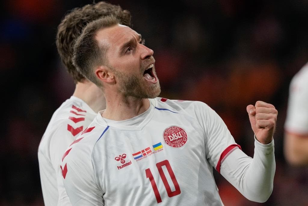 Barátságos meccsek: Eriksen góllal tért vissza a dán válogatottba (Videó)
