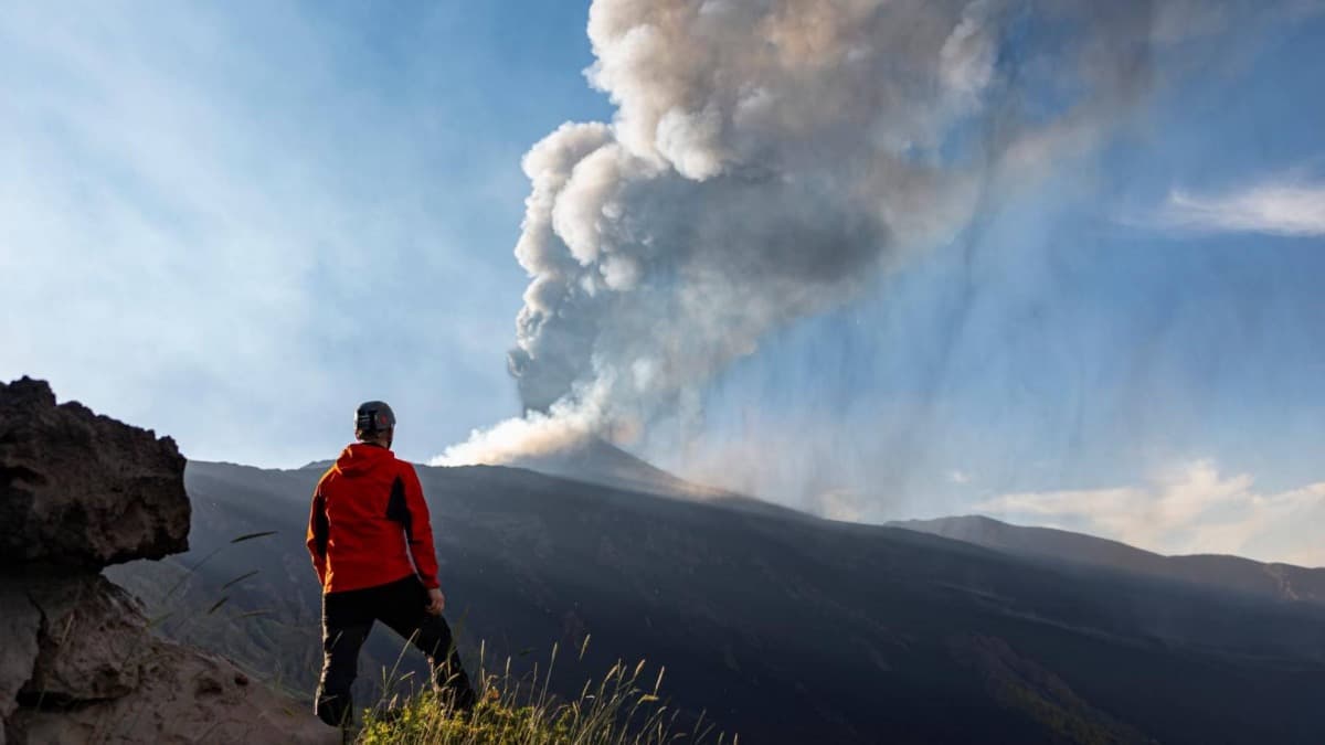 Kitört az Etna, hamu lepte el Szicíliát