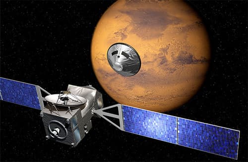 Mars körüli pályára állt az ExoMars űrszondája