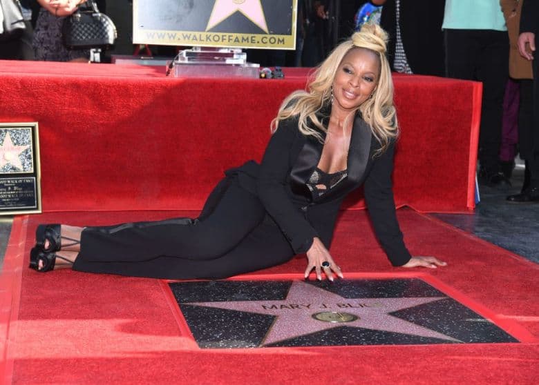 Mary J. Blige csillagot kapott Hollywoodban