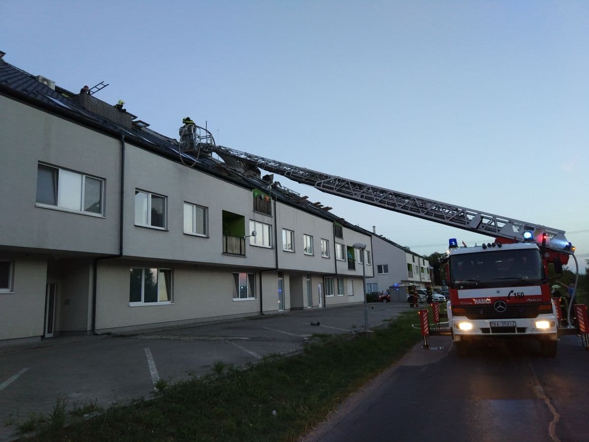 Kigyulladt egy lakóház – 50 embert kellett evakuálni