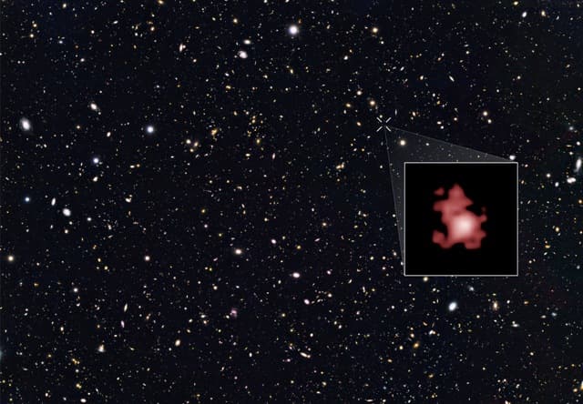 Az univerzum legrégebbi ismert galaxisáról készített különlegesen közeli képeket a Hubble-űrteleszkóp