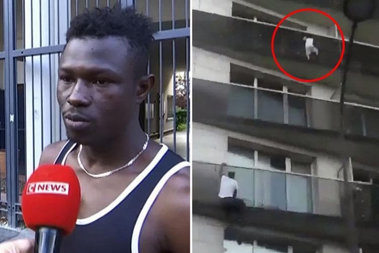 Ami az MTI híréből kimaradt: Migráns mentette meg a balkonról lógó gyereket! (Videó)