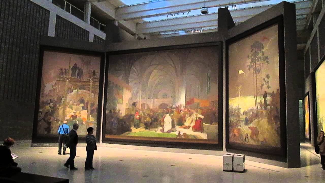 Japánba és Kínába indul Alfons Mucha monumentális festményciklusa
