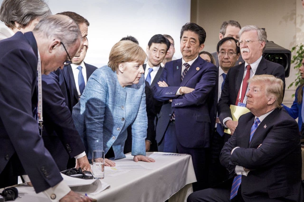 G7: Trumpot cikizi Európa és Kanada