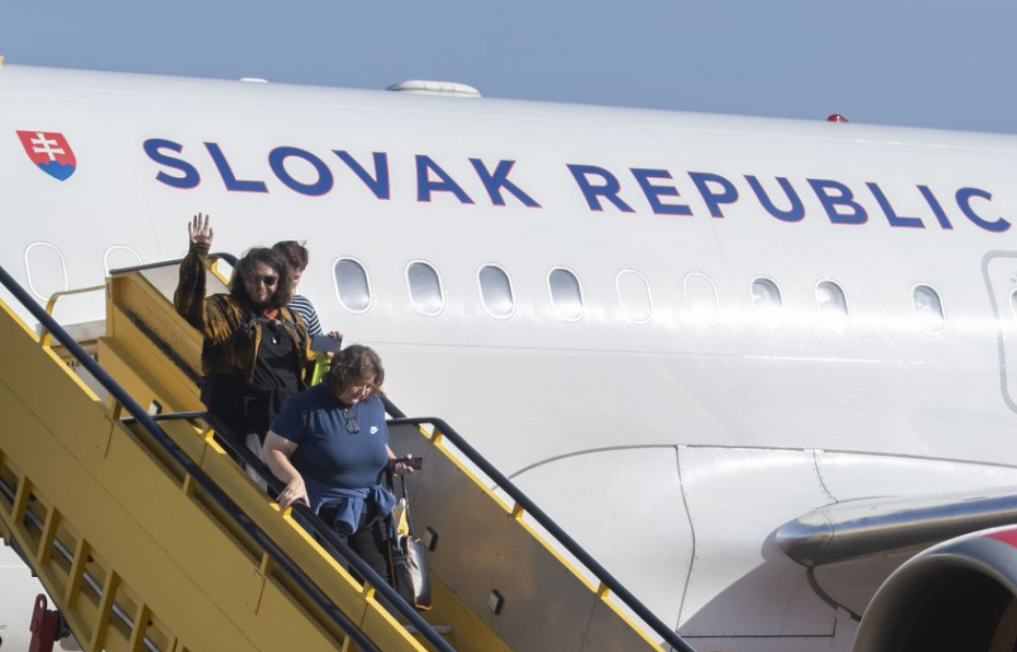 Újabb szlovák állampolgárok érkeztek haza Izraelből a kormánygéppel