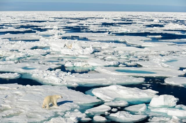 Újabb negatív rekord dőlt meg az Északi-sarkon