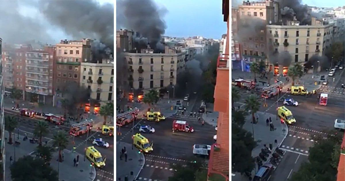 Felrobbant egy pékség Barcelonában