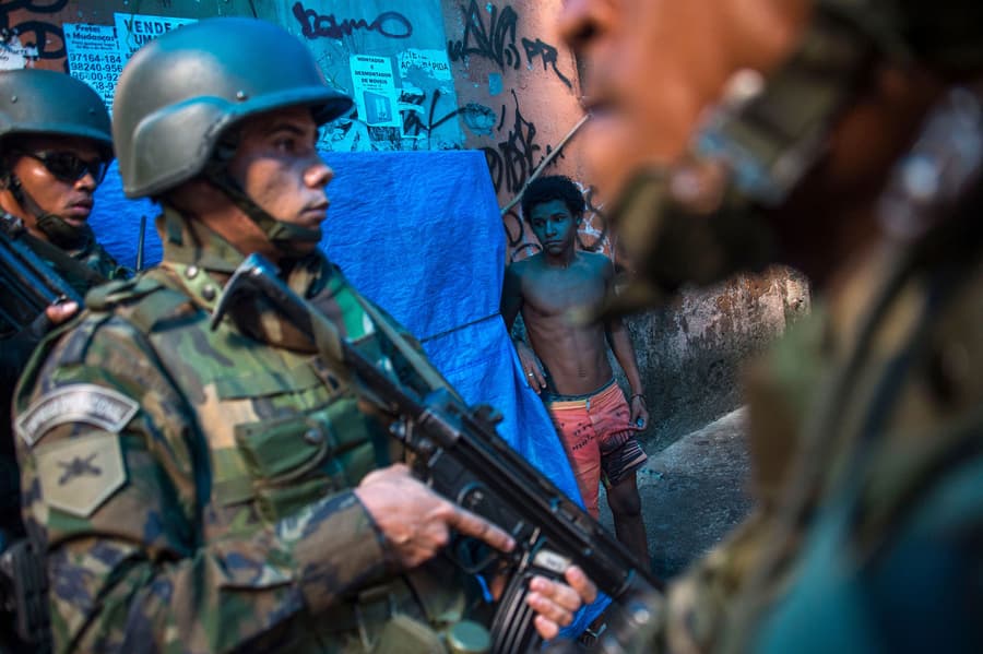 Kivonják a katonákat a legnagyobb brazil nyomornegyedből