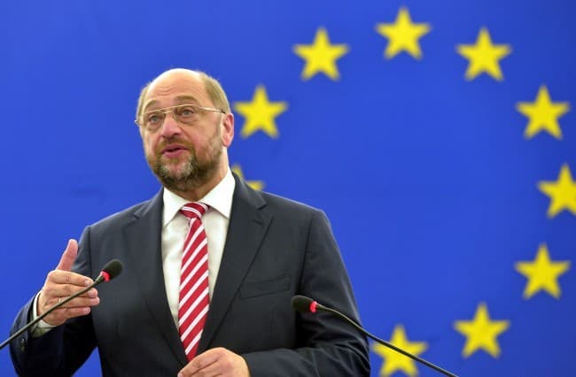 Az együttműködés fontosságát hangsúlyozta Martin Schulz utolsó beszédében