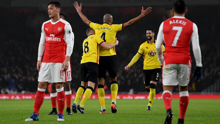 Premier League - Legyőzte és megelőzte a tabellán a Watford az Arsenalt