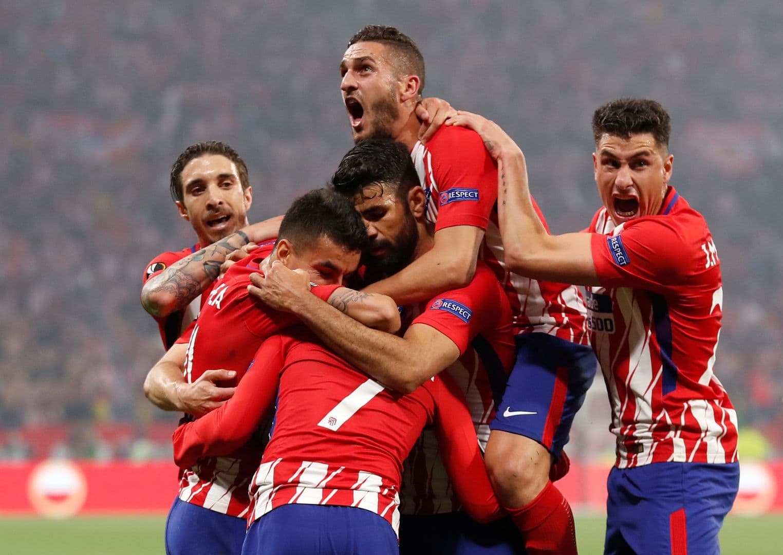 Európa Liga-döntő - Az Atlético Madrid esélyt sem adott a Marseille-nek