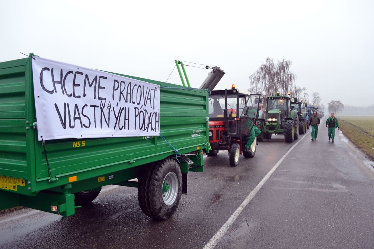 Jövő héten újabb traktortüntetés lesz az országban – Pozsonyba készülnek a gazdák