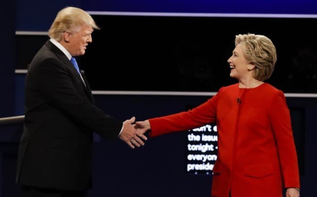 Amerikai elnökválasztás - Az első értékelések szerint Hillary Clinton volt jobb az első elnökjelölti vitában