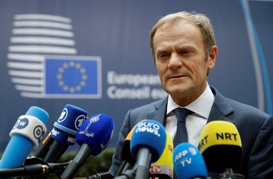 EU-csúcs: Tusk újabb szankciókat emleget az oroszok ellen