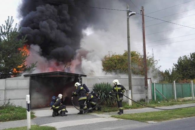 Tűz ütött ki Győrben, egy ember életét vesztette