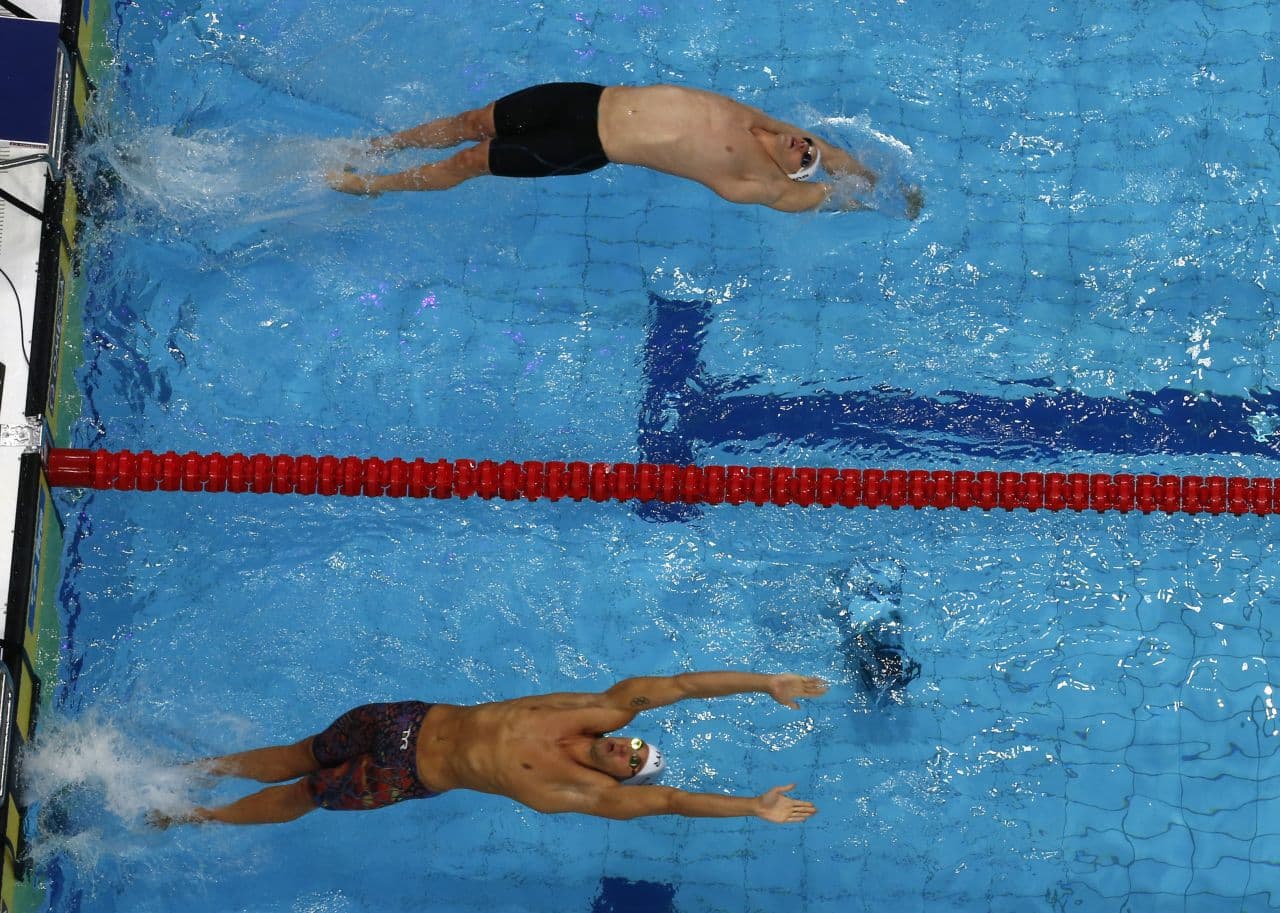 Vizes vb - Újra világcsúcsot úszott az amerikai 4x100-as vegyes vegyesváltó