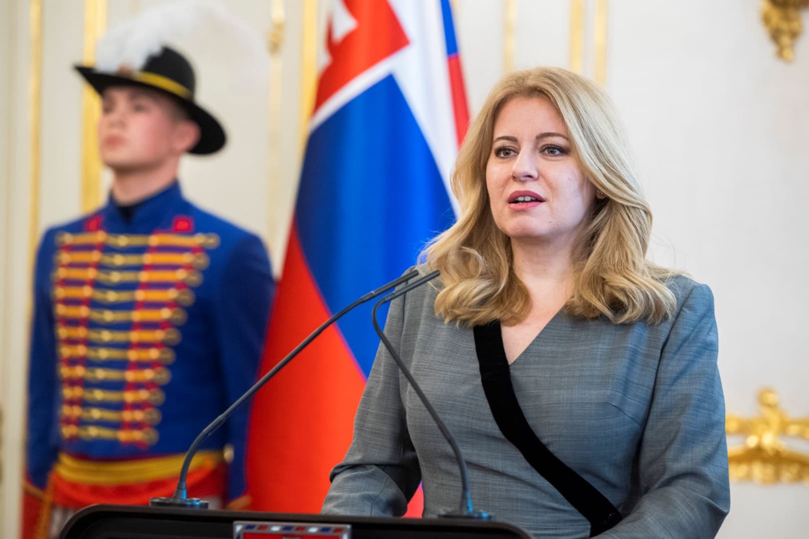 Zuzana Čaputová köztársasági elnök szerdán találkozik a parlamenti pártok vezetőivel
