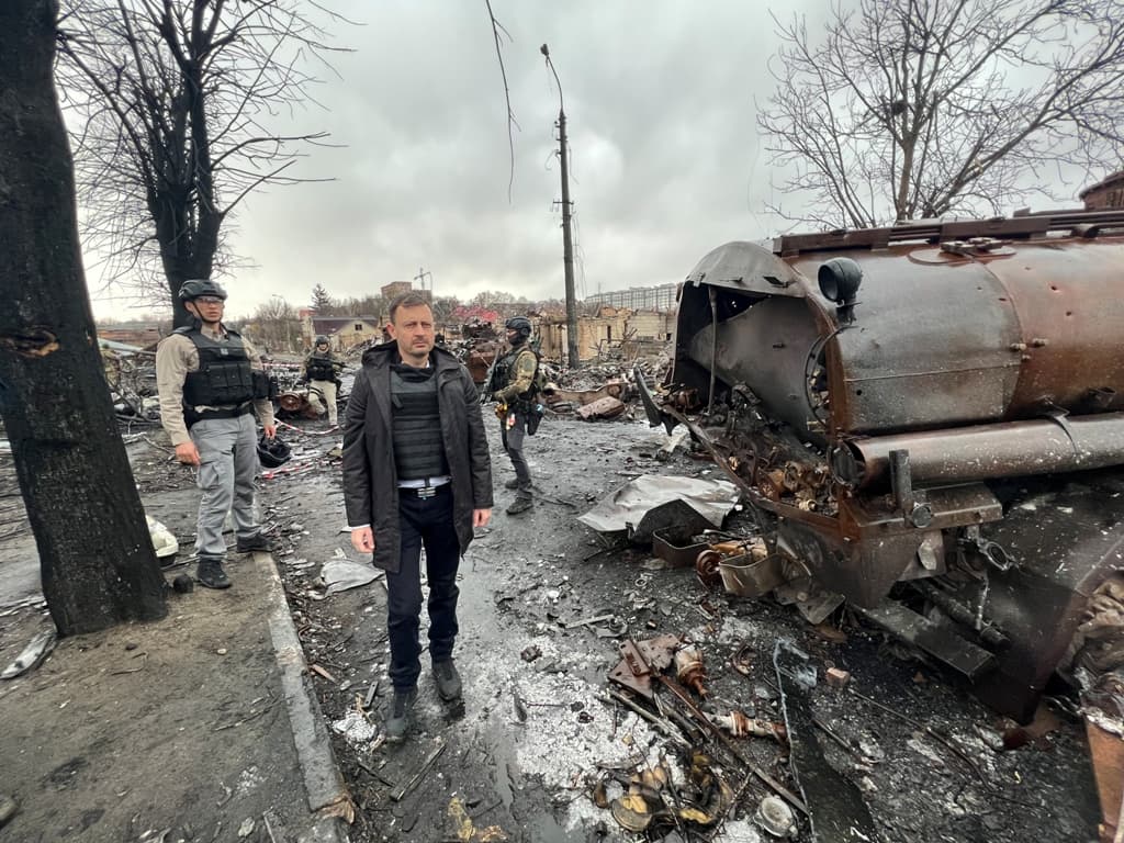 Heger mesélt ukrajnai látogatásáról: „Amit láttam, azt életem végéig nem felejtem el”