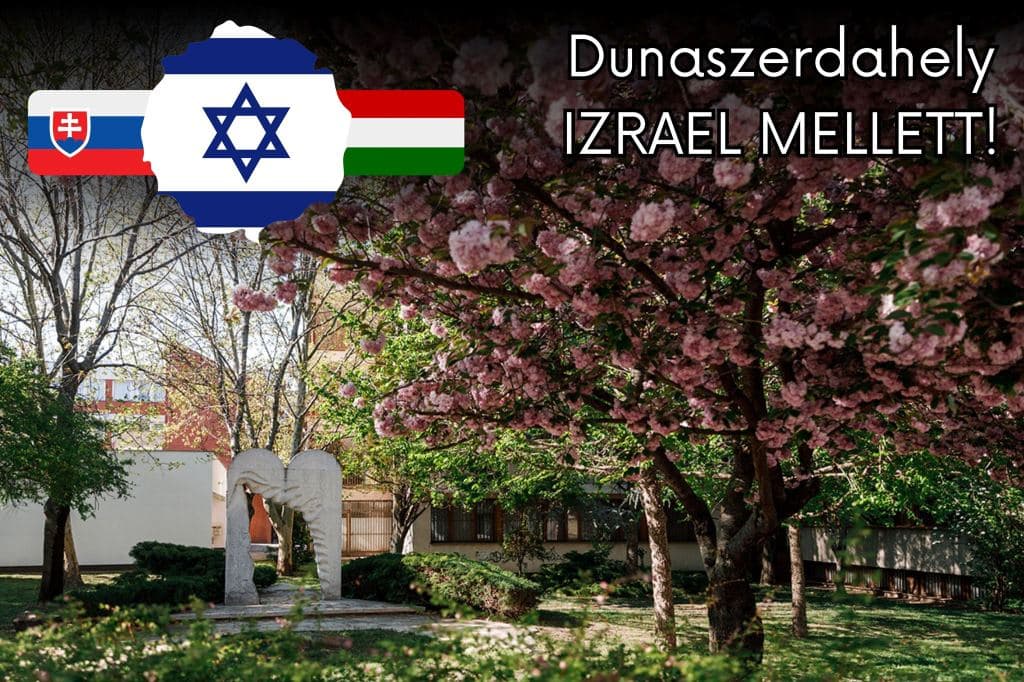 Izrael melletti szimpátiatüntetést tartanak pénteken Dunaszerdahelyen