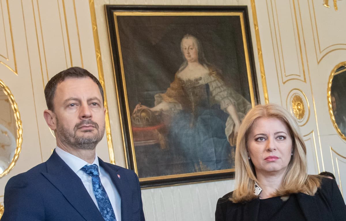 Zuzana Čaputová már döntött a Heger-kabinet sorsáról, nem tervez érdemi konzultációt a kormányfővel