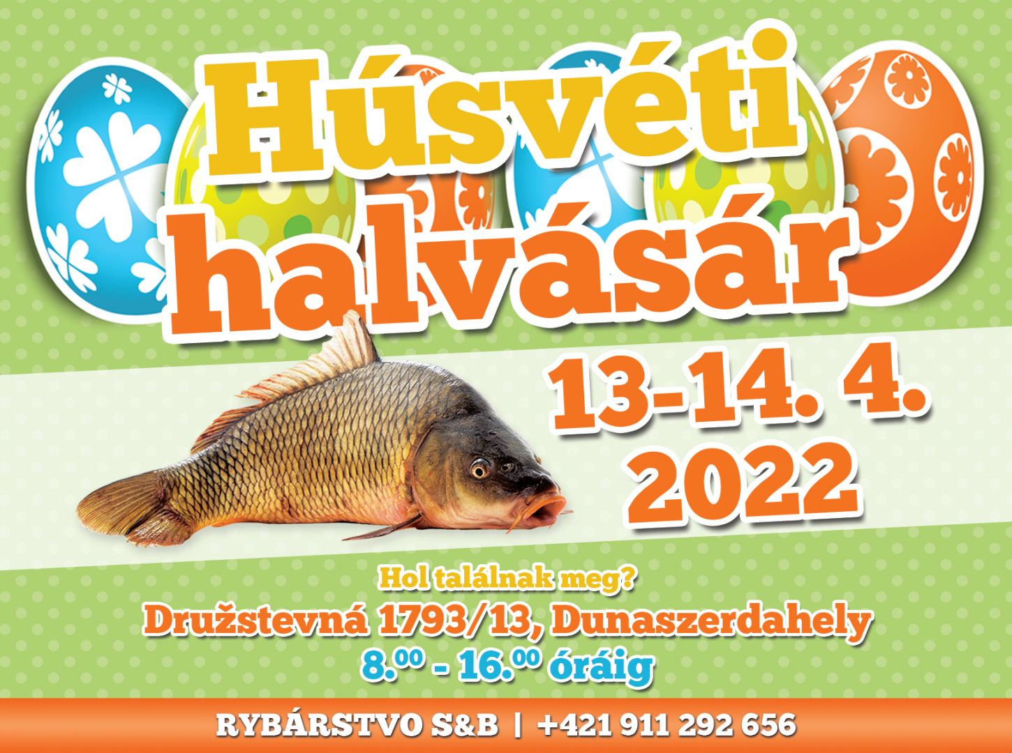 Idén sem maradhat el a húsvéti halvásár Dunaszerdahelyen