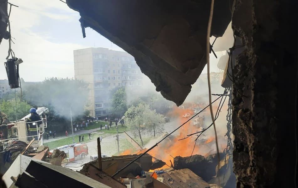 Orosz tüzérségi tűz érte Herszont, többen meghaltak