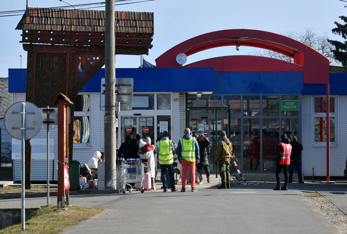 Több mint hétszeresére emelkedett az Ukrajnából Szlovákiába érkezők száma