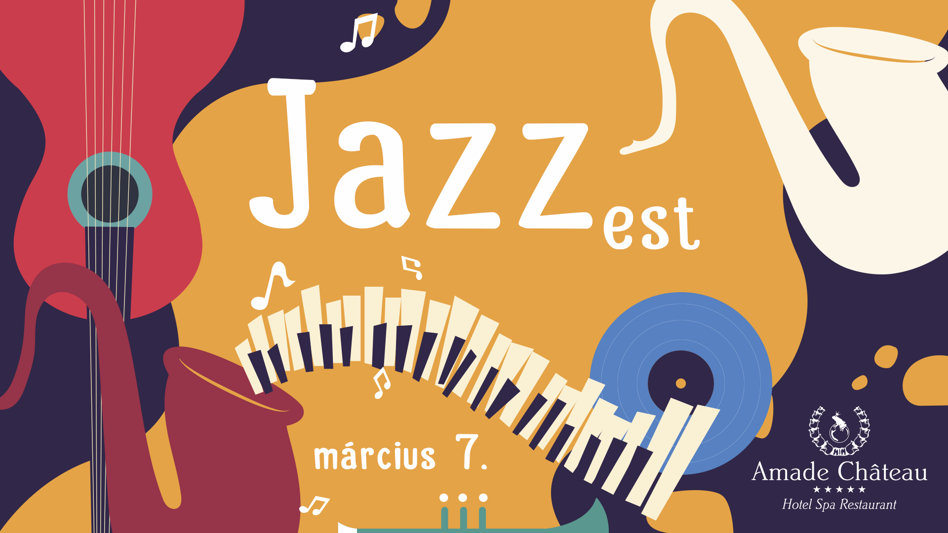 Jazz est az Amade Château-ben, március 7-én!