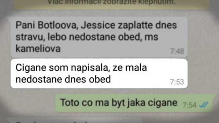 „Írtam a cigánynak, hogy ma nem kap ebédet a kicsi” – eltéveszthette a címzettet, az édesanya kapta meg az óvónő üzenetét