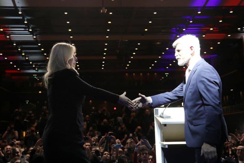 Zuzana Čaputová Prágában személyesen gratulált Petr Pavelnek