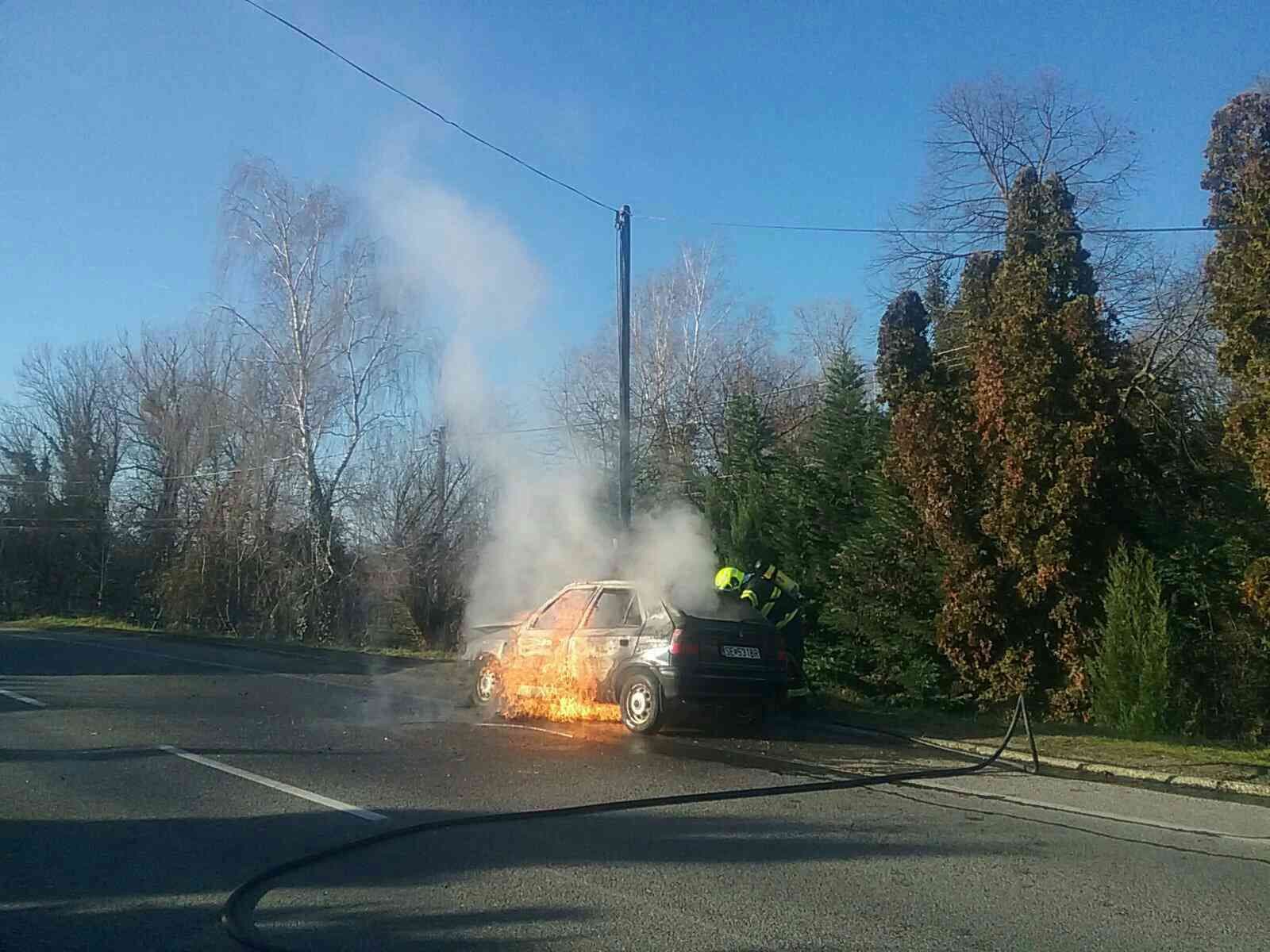 Kigyulladt egy Felícia Dunatőkésen