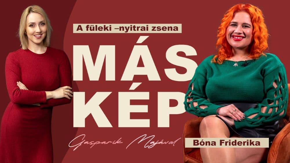 Máskép Gasparik Majával: A füleki–nyitrai zsena: Bóna Friderika