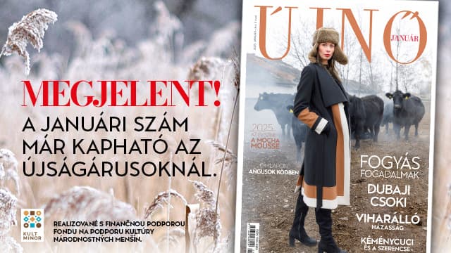 Megjelent az Új Nő januári száma! Keresse kedvenc magazinját az újságárusoknál és a Slovnaft-benzinkutakon!