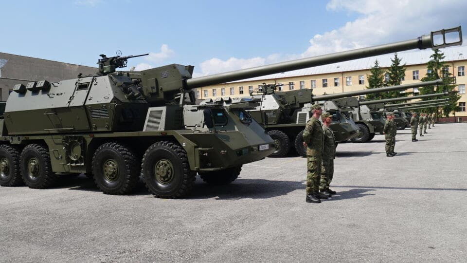 Ukrajna átvette az utolsó, nyolcadik Zuzana 2 típusú önjáró löveget